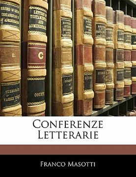 portada Conferenze Letterarie (en Italiano)