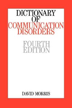 portada dictionary of communication disorders