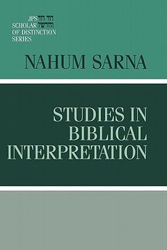 portada studies in biblical interpretation (en Inglés)