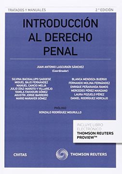 portada Introducción Al Derecho Penal (Tratados y Manuales de Derecho)