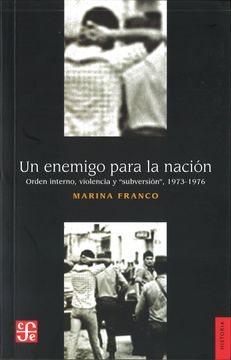 portada Un Enemigo Para la Nacion (in Spanish)