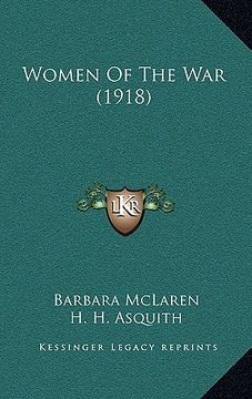 portada women of the war (1918) (in English)