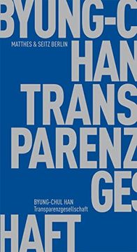 portada Transparenzgesellschaft (en Alemán)