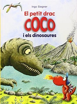 portada El petit drac Coco i els dinosaures (en Catalá)