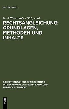 portada Rechtsangleichung: Grundlagen, Methoden und Inhalte (en Alemán)