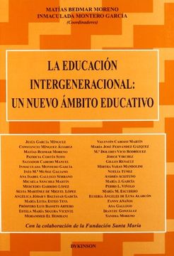 portada La educación intergeneracional : un nuevo ámbito educativo (in Spanish)