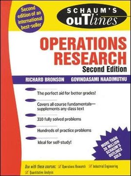 portada Schaum's Outline of Operations Research (in English)