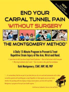 portada end your carpal tunnel pain without surgery (en Inglés)