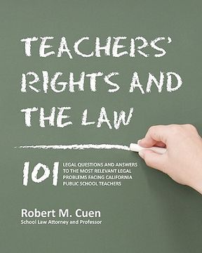 portada teachers' rights and the law (en Inglés)