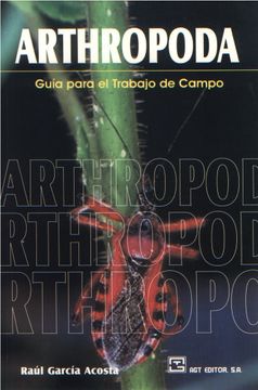 portada arthropoda. guía para el trabajo de campo