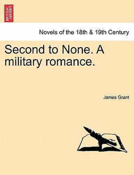 portada second to none. a military romance. (en Inglés)