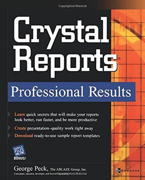 portada Crystal Reports Professional Results (en Inglés)