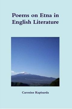 portada Poems on Etna in English Literature