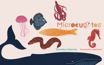 portada Microcuentos, Grandes Historias Para Pequeños Organismos (in Spanish)