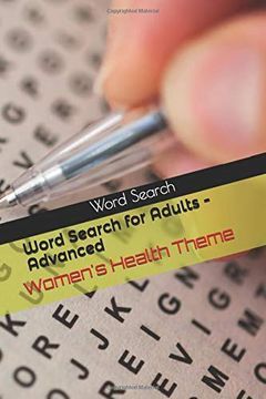 portada Word Search for Adults - Advanced: Women's Health Theme (en Inglés)