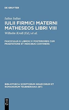 portada Libros iv Posteriores cum Praefatione et Indicibus Continens (in English)