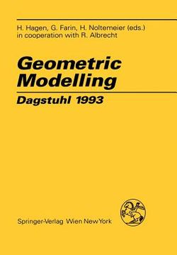 portada Geometric Modelling: Dagstuhl 1993 (in English)