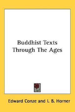 portada buddhist texts through the ages (en Inglés)