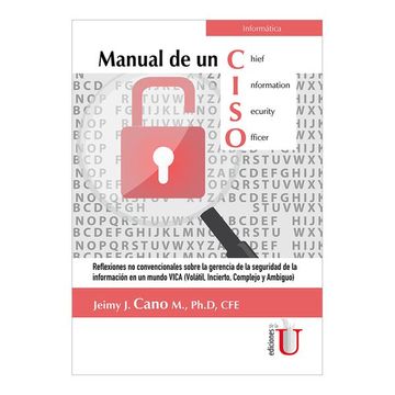 portada Manual de un Ciso (Chief Information Security Officer)