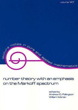 portada number theory with an emphasis on the markoff spectrum (en Inglés)