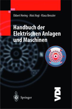 portada Handbuch der Elektrischen Anlagen und Maschinen (Vdi-Buch) (en Alemán)