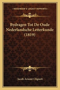 portada Bydragen Tot De Oude Nederlandsche Letterkunde (1819)