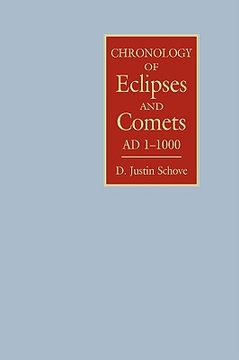 portada chronology of eclipses and comets ad 1-1000 (en Inglés)