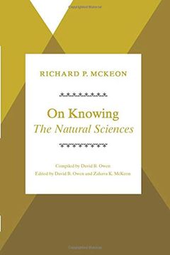 portada On Knowing--The Natural Sciences (Historical Studies of Urban America (Paperback)) (en Inglés)