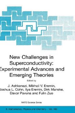 portada new challenges in superconductivity: experimental advances and emerging theories: proceedings of the nato advanced research workshop, held in miami, f (en Inglés)