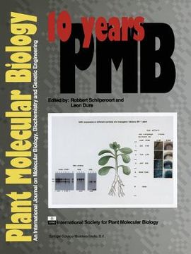 portada 10 Years Plant Molecular Biology (en Inglés)
