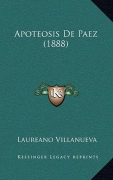 portada Apoteosis de Paez (1888)