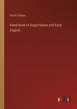 portada Hand-book of Anglo-Saxon and Early English (en Inglés)
