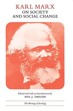 portada Karl Marx on Society and Social Change: With Selections by Friedrich Engels (Heritage of Sociology Series) (en Inglés)