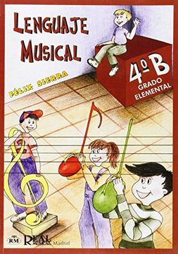 portada Lenguaje Musical, Grado Elemental 4°b (RM Lenguaje musical)