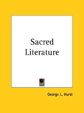 portada sacred literature (en Inglés)