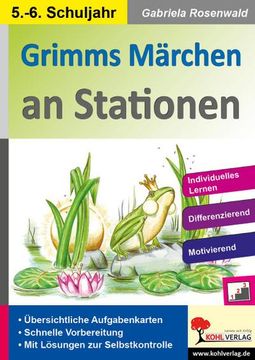 portada Grimms Märchen an Stationen (en Alemán)