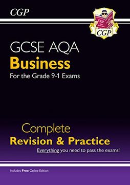portada New Gcse Business aqa Complete Revision and Practice - Grade 9-1 Course (Cgp Gcse Business 9-1 Revision) (en Inglés)
