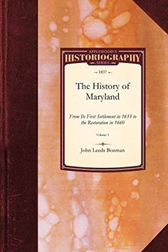 portada The History of Maryland (en Inglés)