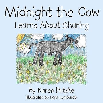 portada midnight the cow: learns about sharing