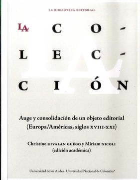 portada Coleccion Auge y Consolidacion de un Objeto Editorial. (Europa