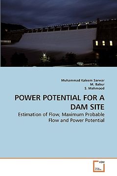 portada power potential for a dam site (en Inglés)