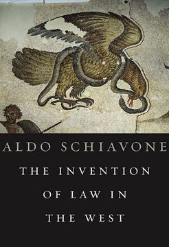 portada The Invention of law in the West (en Inglés)