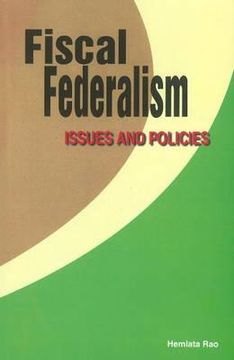 portada fiscal federalism: issues and policies (en Inglés)