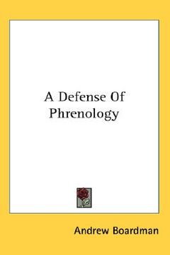 portada a defense of phrenology (en Inglés)