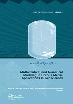 portada Mathematical and Numerical Modeling in Porous Media: Applications in Geosciences (en Inglés)