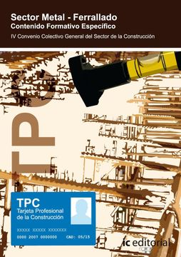portada Tpc Sector Metal - Instalación de Ascensores. Contenido Formativo Específico
