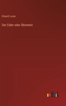 portada Der Cider oder Obstwein (in German)
