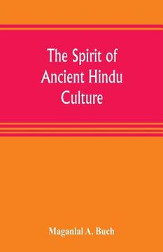 portada The spirit of ancient Hindu culture (en Inglés)