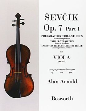 portada Sevcik Viola Studies Op.7 Part 1: Preparatory Trill Studies