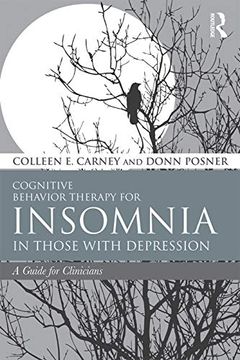 portada Cognitive Behavior Therapy for Insomnia in Those With Depression (en Inglés)